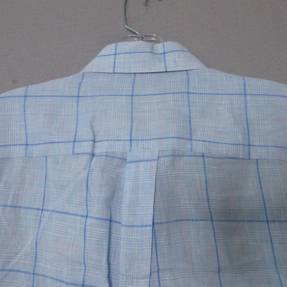 Peter Millar Crown Cool 100% Linen Button Up Shirt - Picture 9 of 11
